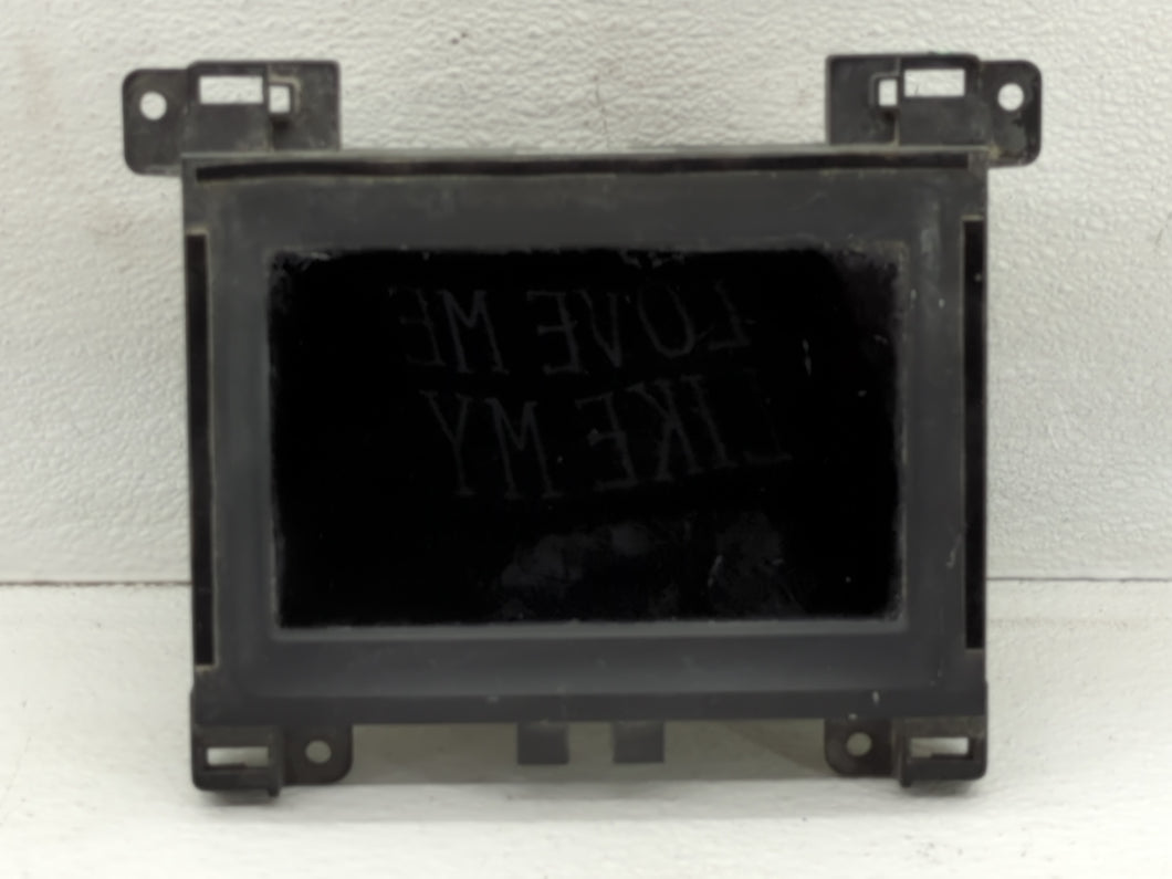 2016-2021 Dodge Charger Information Display Screen