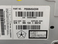 2011 Chrysler 300 Radio AM FM Cd Player Receiver Replacement P/N:P05064542AN Fits OEM Used Auto Parts - Oemusedautoparts1.com