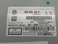 2012-2015 Volkswagen Passat Radio AM FM Cd Player Receiver Replacement P/N:1K0 035 164 F Fits Fits 2011 2012 2013 2014 2015 2016 OEM Used Auto Parts - Oemusedautoparts1.com