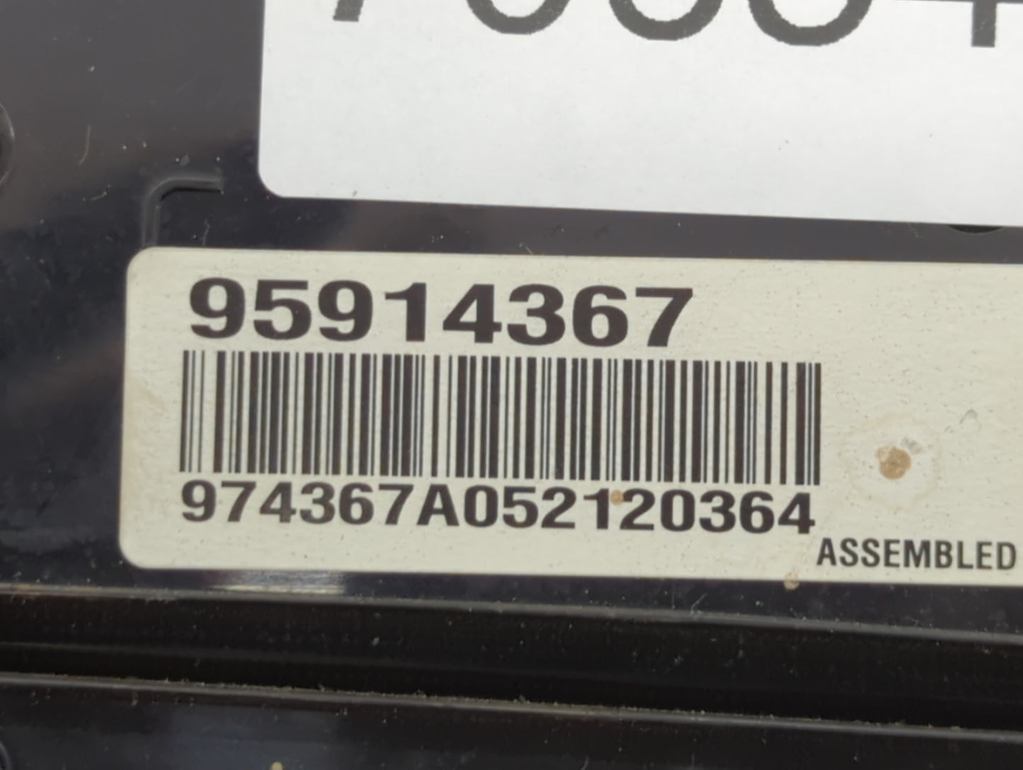 2012-2016 Chevrolet Cruze Climate Control Module Temperature AC/Heater Replacement P/N:95914367 Fits Fits 2012 2013 2014 2015 2016 OEM Used Auto Parts - Oemusedautoparts1.com