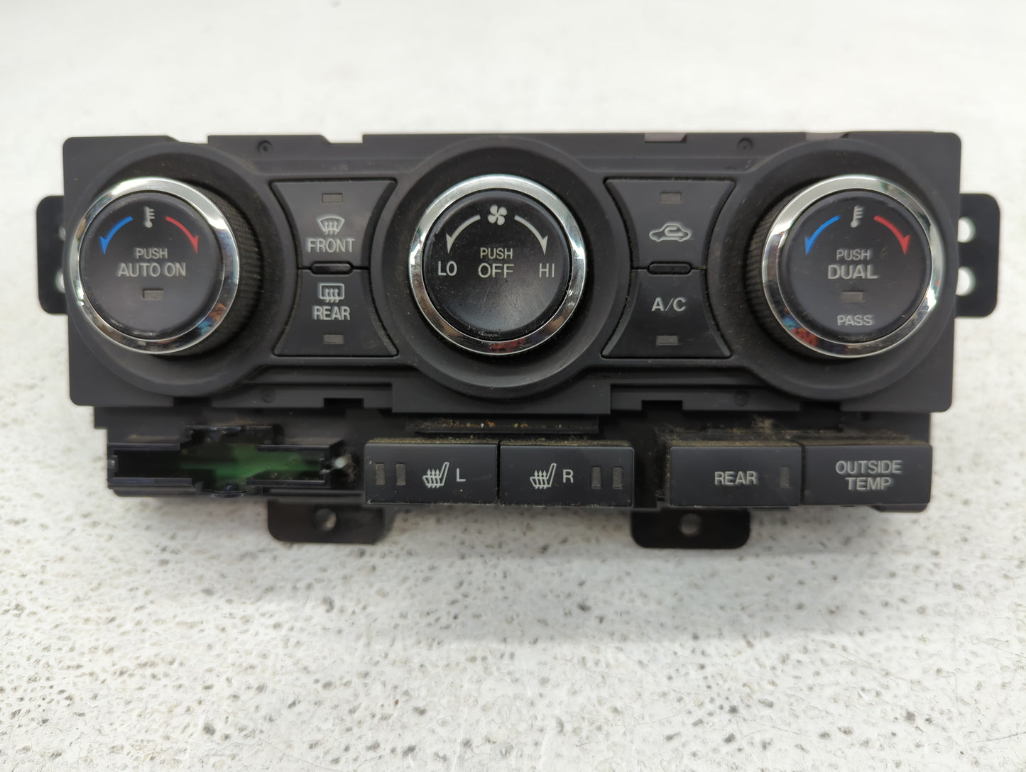 2010-2015 Mazda Cx-9 Climate Control Module Temperature AC/Heater Replacement P/N:TE70-61-190 Fits OEM Used Auto Parts - Oemusedautoparts1.com