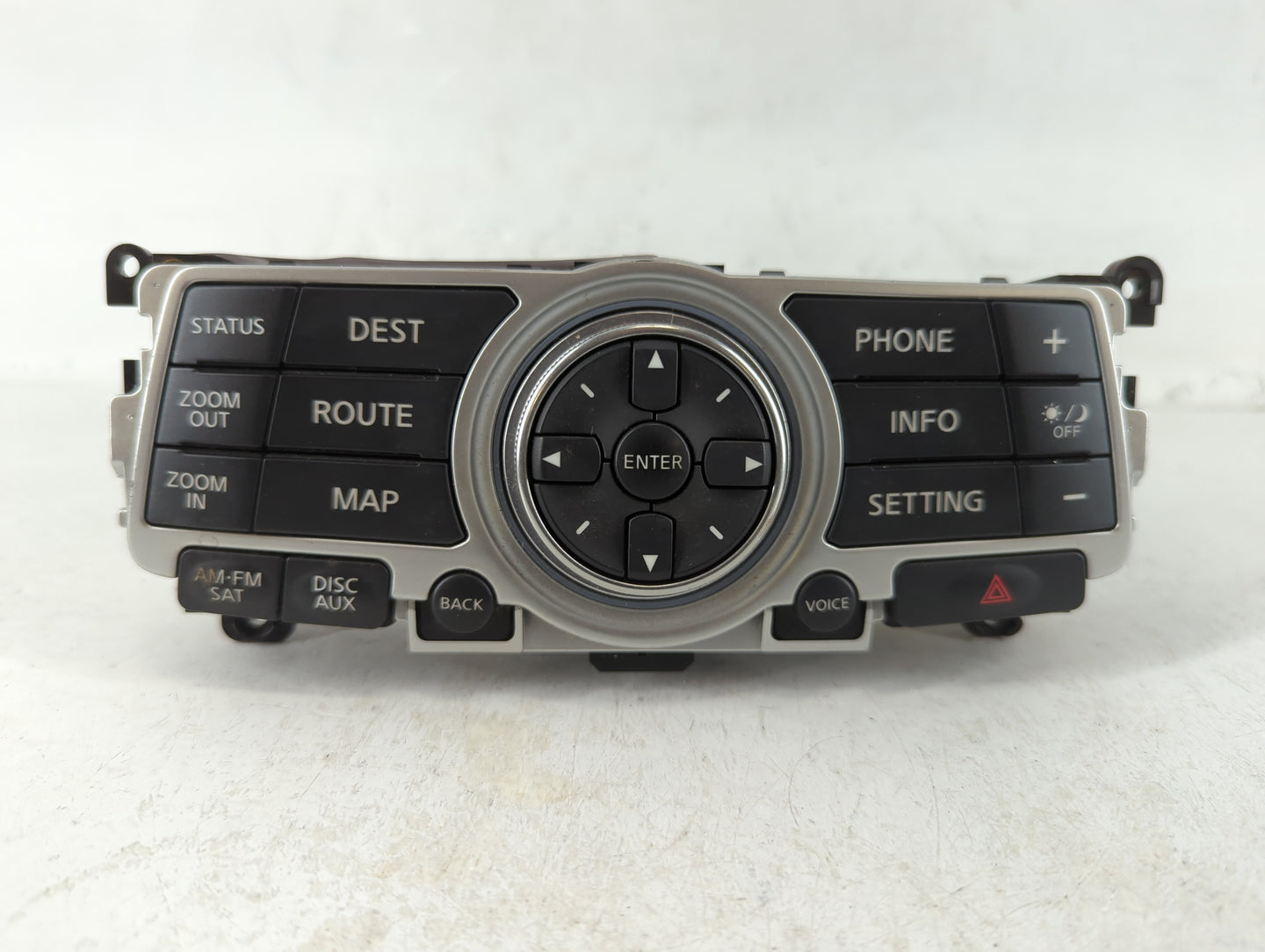 2008-2009 Infiniti G37 Climate Control Module Temperature AC/Heater Replacement P/N:28395 JK65B Fits Fits 2007 2008 2009 OEM Used Auto Parts - Oemusedautoparts1.com