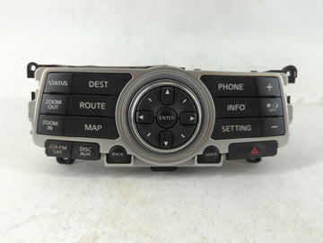 2008-2009 Infiniti G37 Climate Control Module Temperature AC/Heater Replacement P/N:28395 JK65B Fits Fits 2007 2008 2009 OEM Used Auto Parts - Oemusedautoparts1.com
