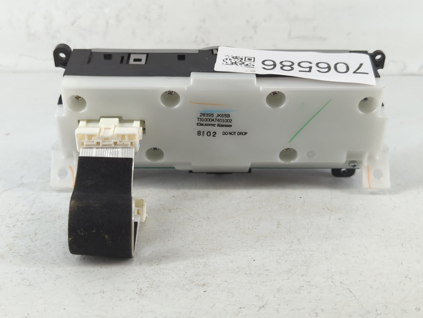 2008-2009 Infiniti G37 Climate Control Module Temperature AC/Heater Replacement P/N:28395 JK65B Fits Fits 2007 2008 2009 OEM Used Auto Parts - Oemusedautoparts1.com