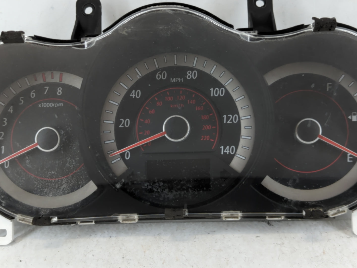 2011-2013 Kia Forte Instrument Cluster Speedometer Gauges P/N:94021-1M230 Fits Fits 2011 2012 2013 OEM Used Auto Parts - Oemusedautoparts1.com