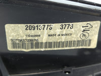 2010 Cadillac Srx Instrument Cluster Speedometer Gauges P/N:20913773 3773 Fits OEM Used Auto Parts - Oemusedautoparts1.com