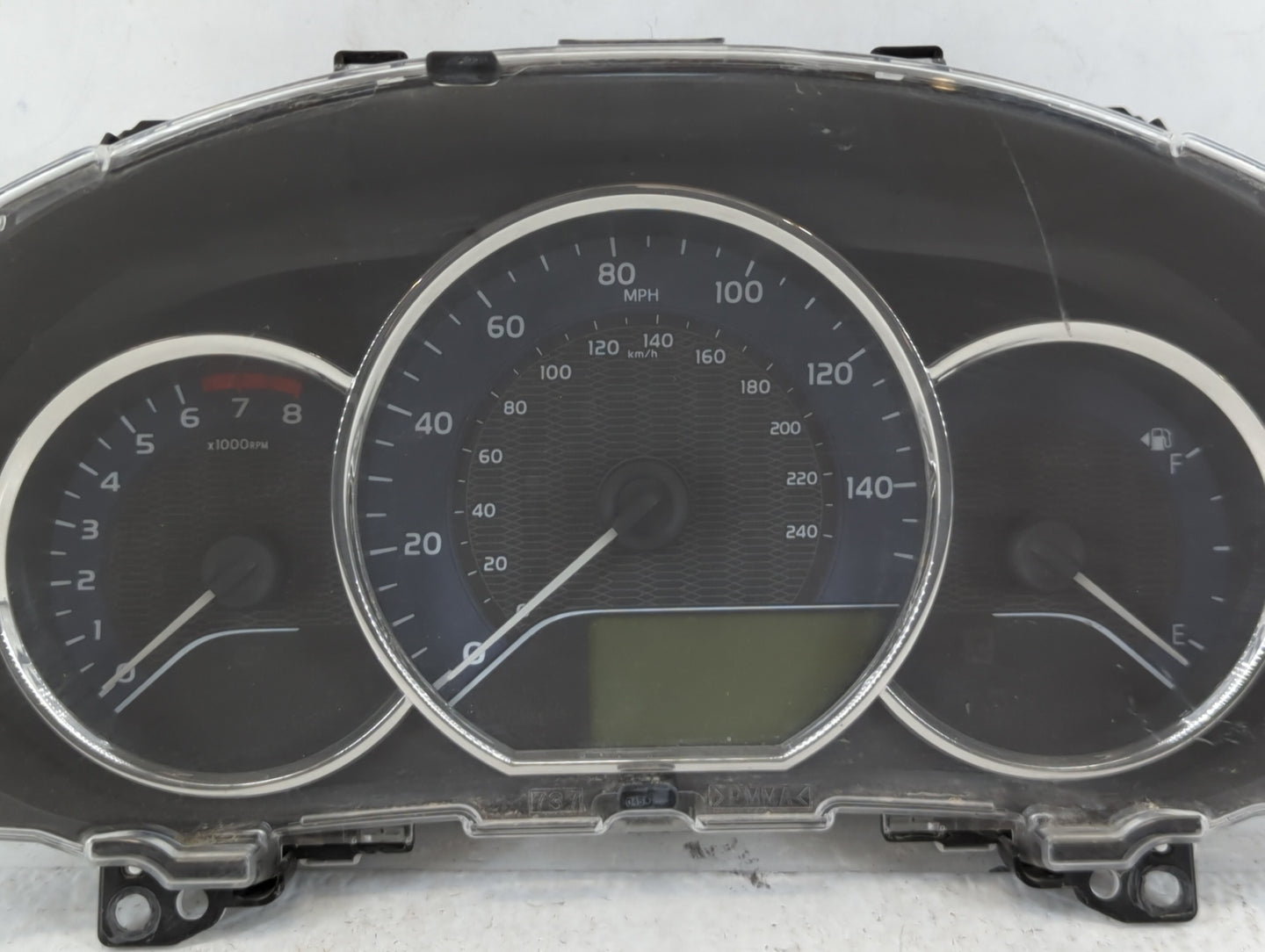 2014-2016 Toyota Corolla Instrument Cluster Speedometer Gauges P/N:83800-0ZX10-00 Fits Fits 2014 2015 2016 OEM Used Auto Parts - Oemusedautoparts1.com