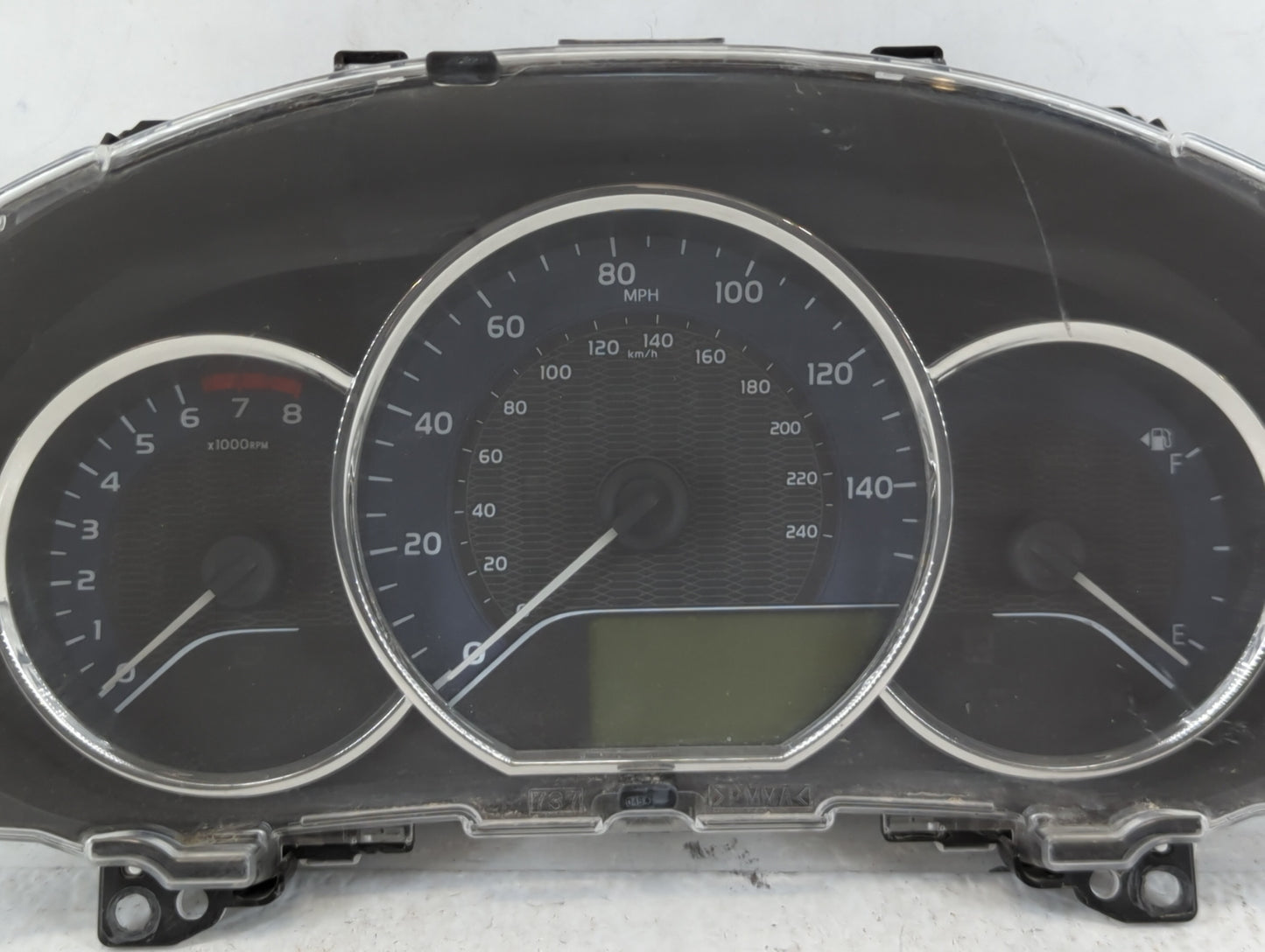 2014-2016 Toyota Corolla Instrument Cluster Speedometer Gauges P/N:83800-0ZX10-00 Fits Fits 2014 2015 2016 OEM Used Auto Parts - Oemusedautoparts1.com