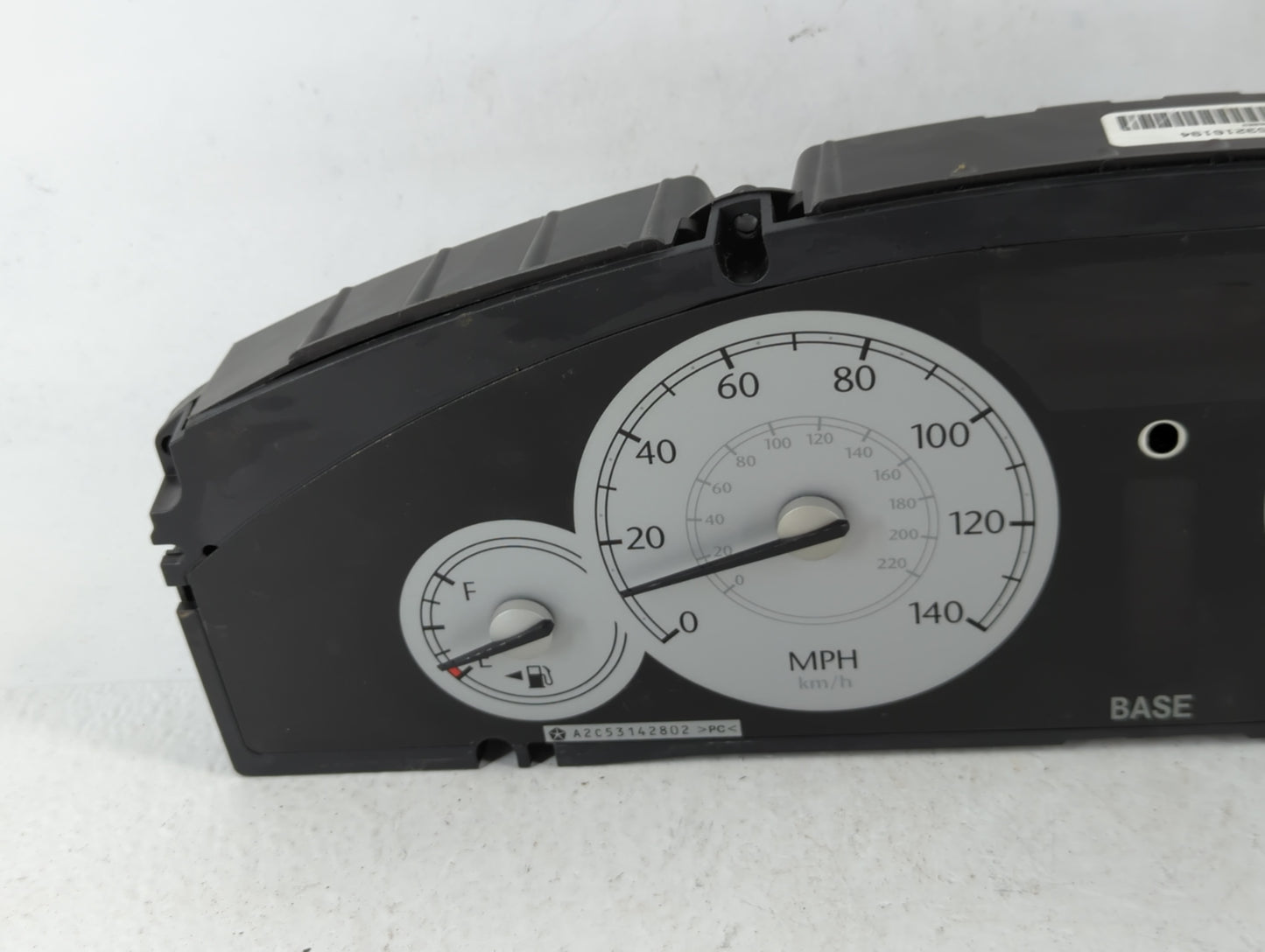 2007 Chrysler 300 Instrument Cluster Speedometer Gauges P/N:P05172056AE Fits OEM Used Auto Parts - Oemusedautoparts1.com