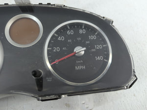 2007 Nissan Sentra Instrument Cluster Speedometer Gauges P/N:24810ET002 24810ET004, 19027061 Fits OEM Used Auto Parts