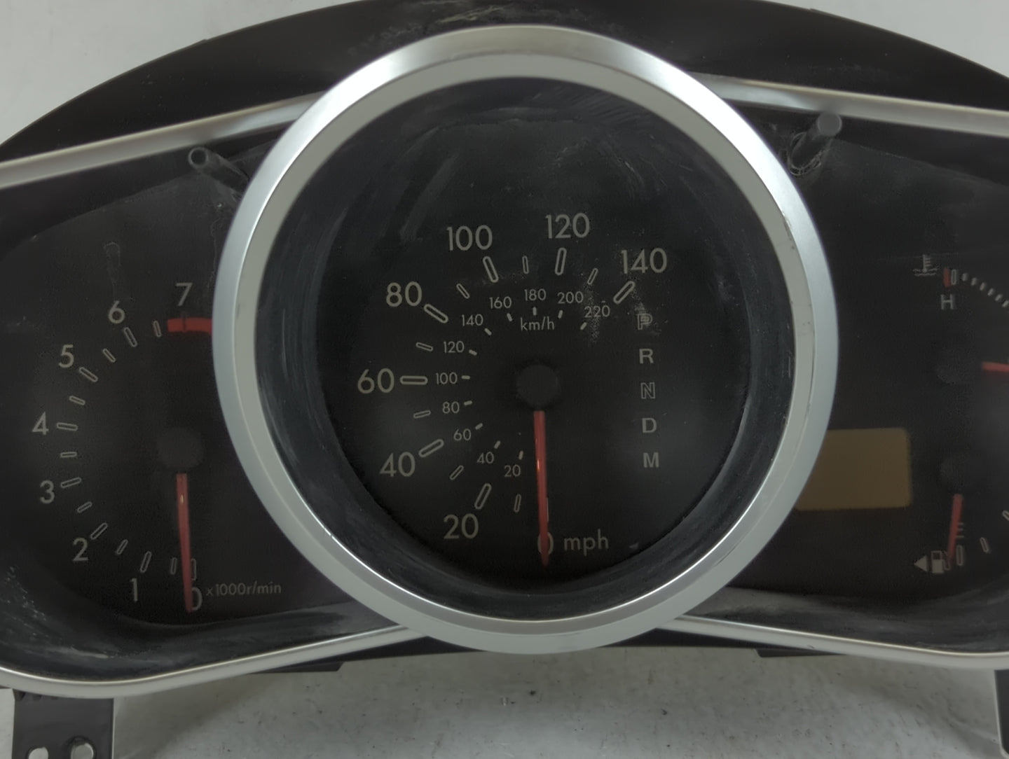 2007-2009 Mazda Cx-7 Instrument Cluster Speedometer Gauges P/N:EA EG21-D Fits Fits 2007 2008 2009 OEM Used Auto Parts - Oemusedautoparts1.com