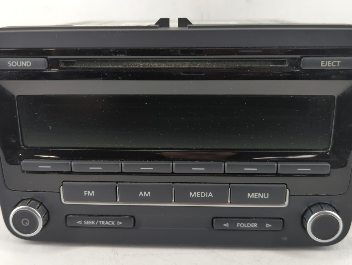 2012-2015 Volkswagen Passat Radio AM FM Cd Player Receiver Replacement P/N:1K0 035 164 D Fits Fits 2011 2012 2013 2014 2015 2016 OEM Used Auto Parts - Oemusedautoparts1.com