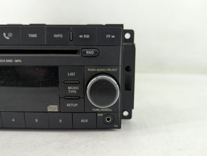 2008-2010 Dodge Charger Radio AM FM Cd Player Receiver Replacement P/N:P05064410AF Fits Fits 2008 2009 2010 OEM Used Auto Parts