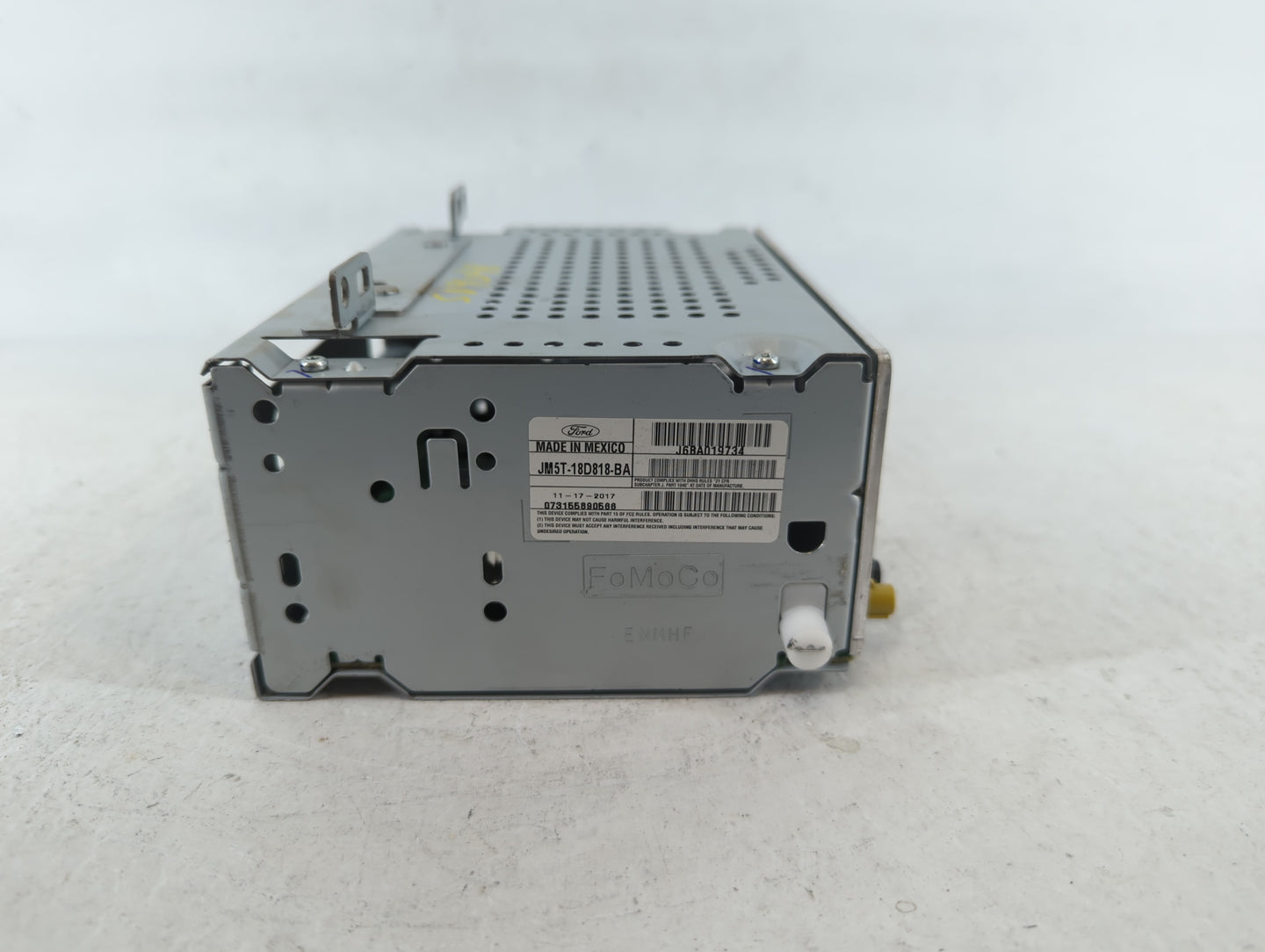 2017-2018 Ford Focus Radio AM FM Cd Player Receiver Replacement P/N:JM5T-18D818-BA Fits Fits 2017 2018 OEM Used Auto Parts - Oemusedautoparts1.com