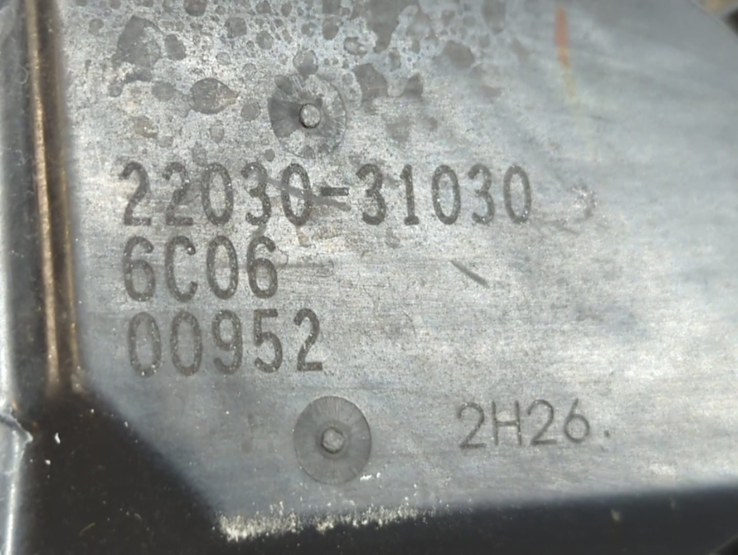 2007-2018 Lexus Es350 Throttle Body P/N:22030-31030 Fits OEM Used Auto Parts - Oemusedautoparts1.com