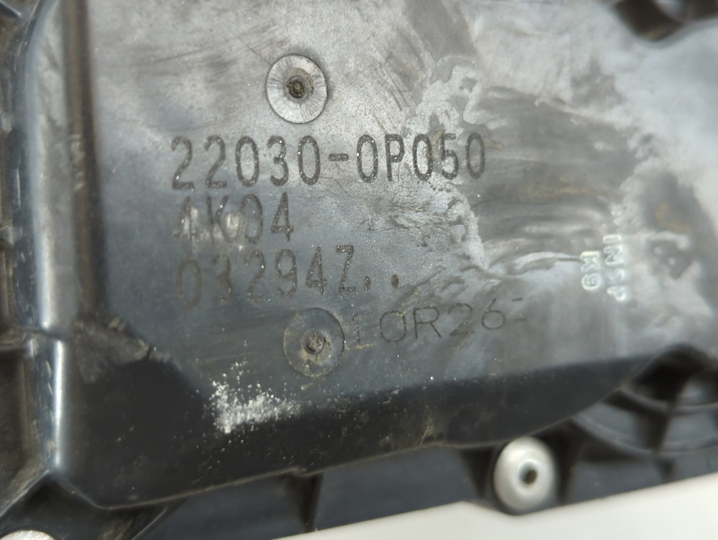 2007-2016 Toyota Sienna Throttle Body P/N:22030-0P050 Fits OEM Used Auto Parts - Oemusedautoparts1.com