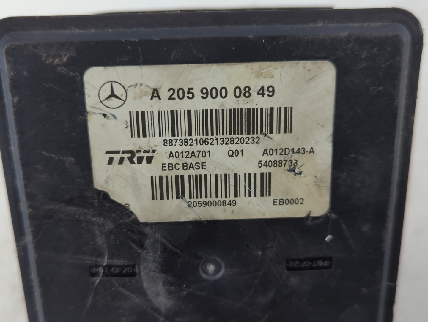 2020-2022 Mercedes-Benz Glc300 ABS Pump Control Module Replacement P/N:A 205 900 28 49 Fits Fits 2018 2019 2020 2021 2022 OEM Used Auto Parts - Oemusedautoparts1.com