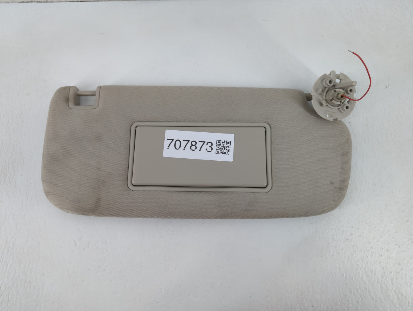2011-2013 Jeep Grand Cherokee Sun Visor Shade Replacement Passenger Right Mirror Fits OEM Used Auto Parts - Oemusedautoparts1.com