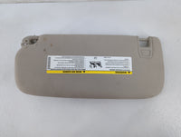 2011-2013 Jeep Grand Cherokee Sun Visor Shade Replacement Passenger Right Mirror Fits OEM Used Auto Parts - Oemusedautoparts1.com