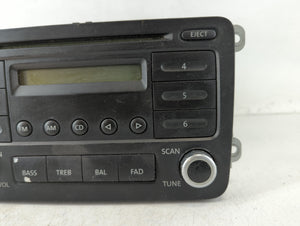 2006-2009 Volkswagen Jetta Radio AM FM Cd Player Receiver Replacement P/N:28027030 Fits Fits 2006 2007 2008 2009 OEM Used Auto Parts