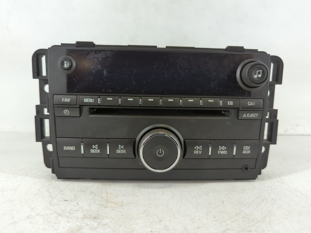 2013-2016 Chevrolet Impala Radio AM FM Cd Player Receiver Replacement P/N:22924535 Fits Fits 2013 2014 2015 2016 OEM Used Auto Parts