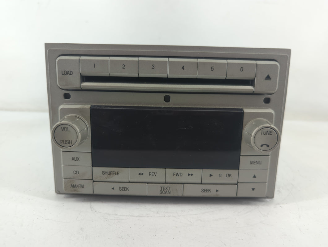 2008 Lincoln Mkz Radio AM FM Cd Player Receiver Replacement P/N:8H6T-18C815-BC Fits OEM Used Auto Parts