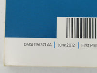 2013 Ford Focus Owners Manual Book Guide P/N:DM5J 19A321 AA OEM Used Auto Parts - Oemusedautoparts1.com