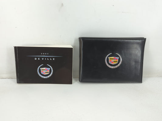 2002 Cadillac Deville Owners Manual Book Guide P/N:25729638 B OEM Used Auto Parts - Oemusedautoparts1.com