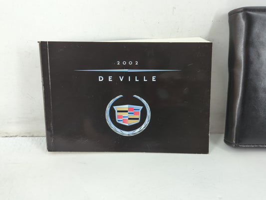 2002 Cadillac Deville Owners Manual Book Guide P/N:25729638 B OEM Used Auto Parts