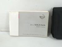 2014 Nissan Maxima Owners Manual Book Guide P/N:OM14E 0A35U0 OEM Used Auto Parts - Oemusedautoparts1.com