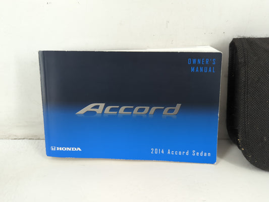 2014 Honda Accord Owners Manual Book Guide P/N:00X31-T2A-6100 31T2A610 OEM Used Auto Parts