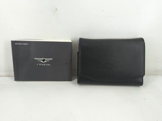 2015 Hyundai Genesis Owners Manual Book Guide P/N:FB10-EU47E OEM Used Auto Parts - Oemusedautoparts1.com