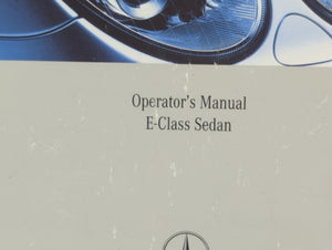 2006 Mercedes-Benz E350 Owners Manual Book Guide P/N:211 584 18 71 OEM Used Auto Parts