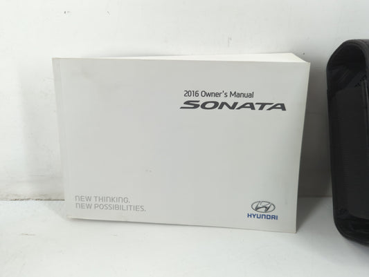 2016 Hyundai Sonata Owners Manual Book Guide P/N:GC10-EU58A OEM Used Auto Parts