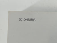 2016 Hyundai Sonata Owners Manual Book Guide P/N:GC10-EU58A OEM Used Auto Parts - Oemusedautoparts1.com