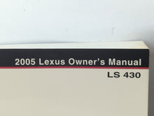 2005 Lexus Ls430 Owners Manual Book Guide P/N:01999-50695 OEM Used Auto Parts