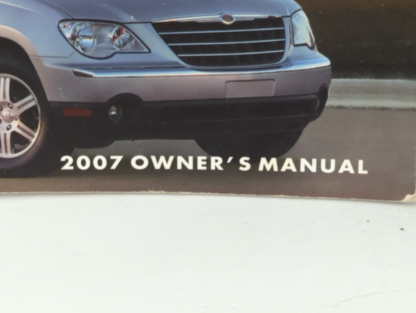 2007 Chrysler Pacifica Owners Manual Book Guide P/N:81-026-0742 OEM Used Auto Parts - Oemusedautoparts1.com