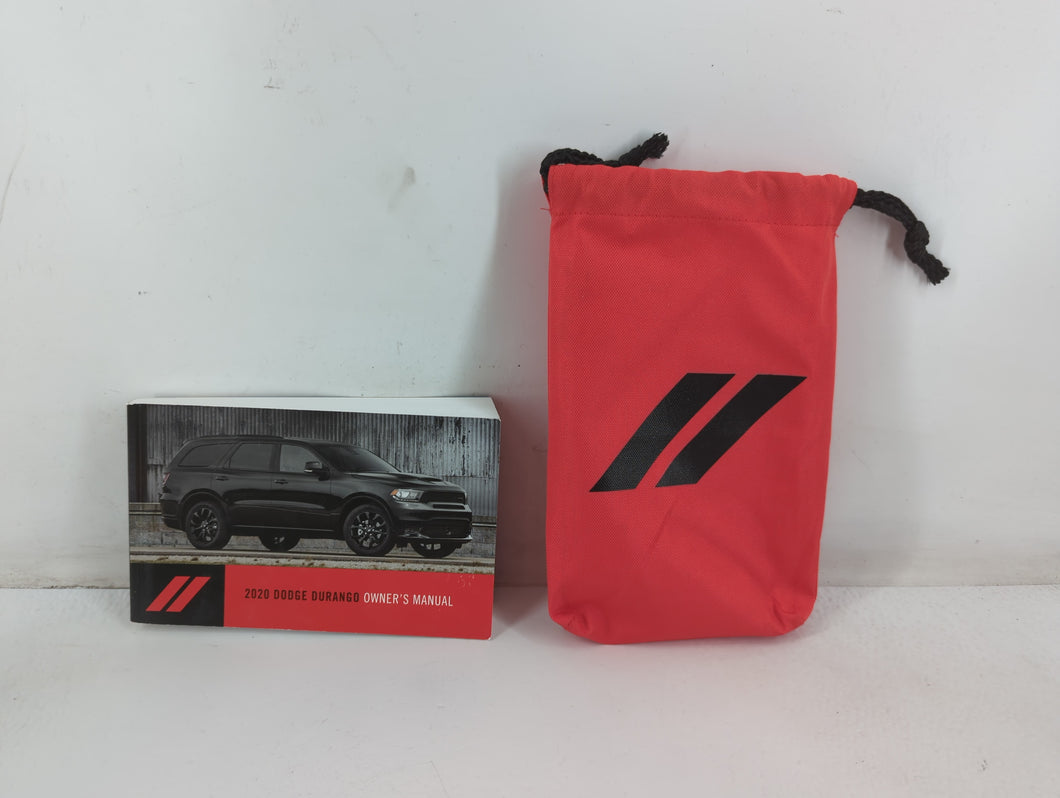 2020 Dodge Durango Owners Manual Book Guide OEM Used Auto Parts