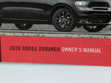 2020 Dodge Durango Owners Manual Book Guide OEM Used Auto Parts