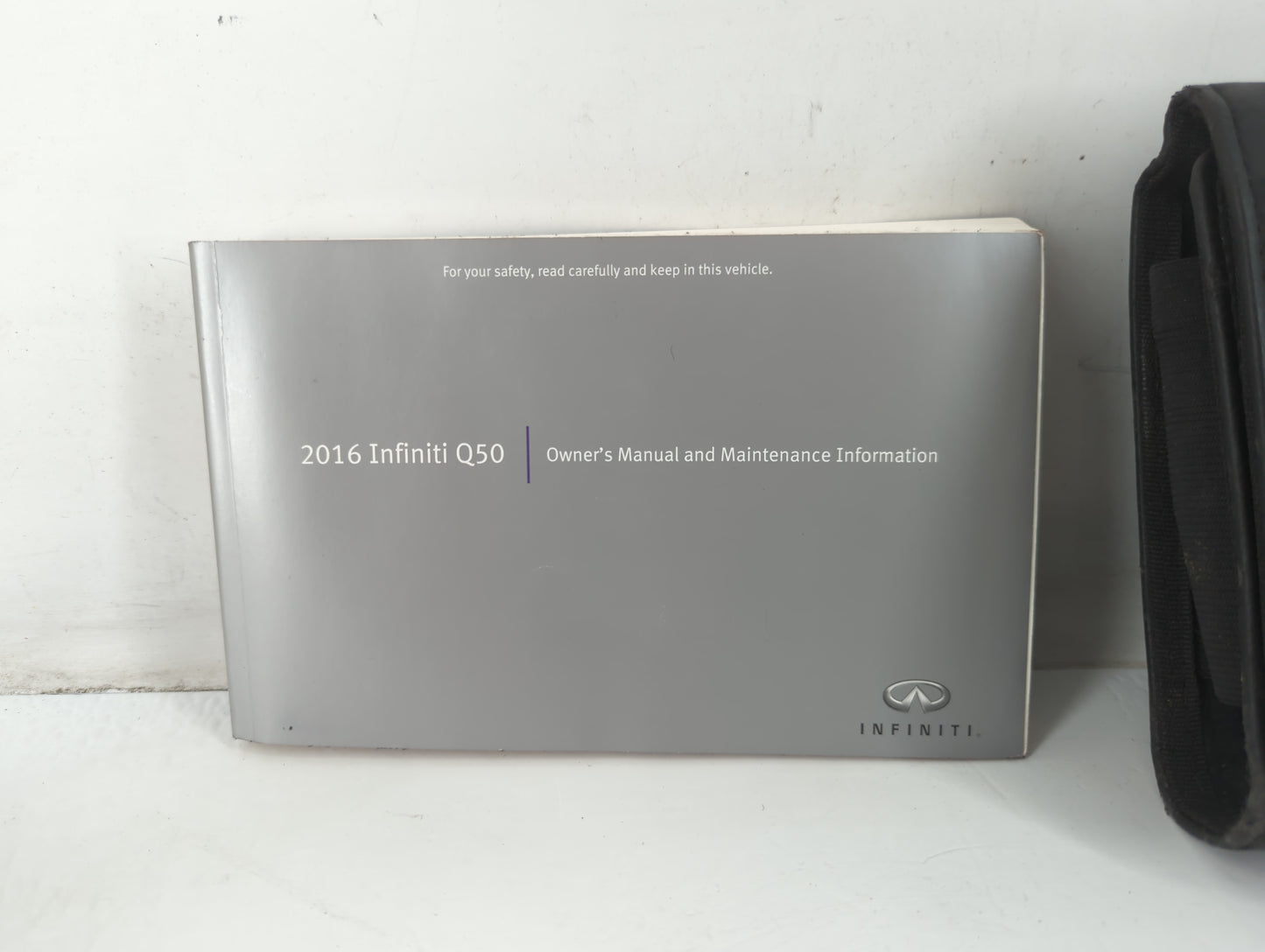 2016 Infiniti Q50 Owners Manual Book Guide P/N:OM16E0 0V37U1 OEM Used Auto Parts - Oemusedautoparts1.com