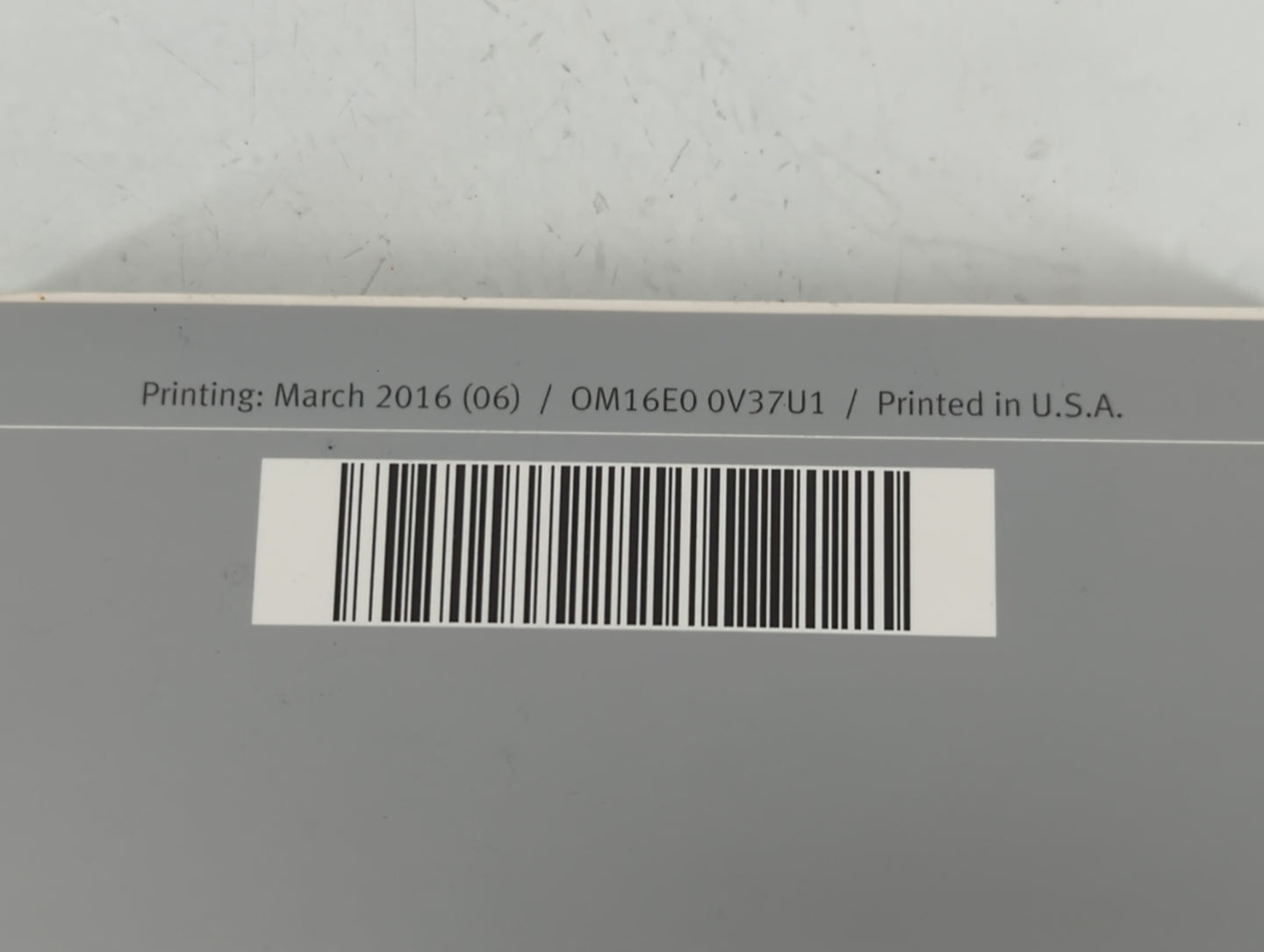 2016 Infiniti Q50 Owners Manual Book Guide P/N:OM16E0 0V37U1 OEM Used Auto Parts - Oemusedautoparts1.com