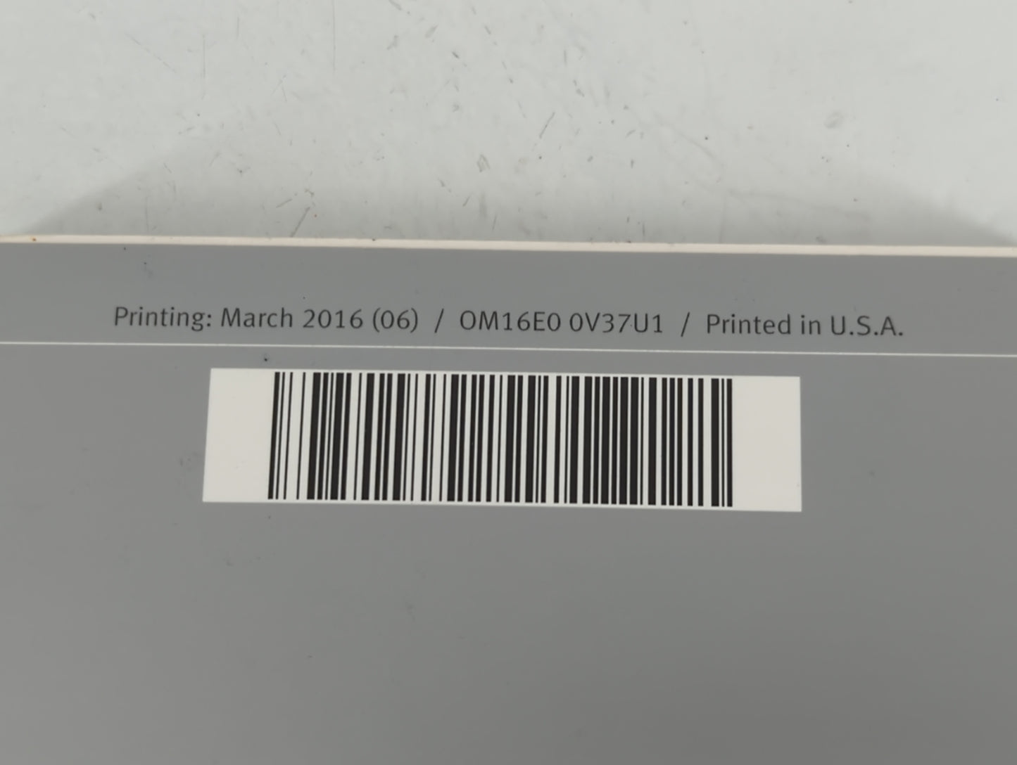 2016 Infiniti Q50 Owners Manual Book Guide P/N:OM16E0 0V37U1 OEM Used Auto Parts - Oemusedautoparts1.com