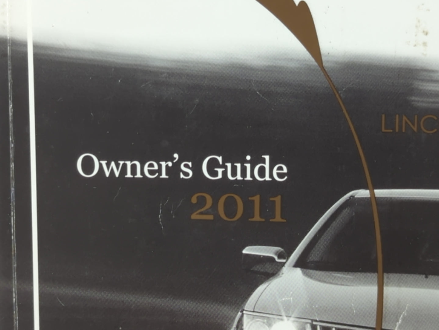 2011 Lincoln Mkz Owners Manual Book Guide P/N:BH6J 19A321 AA OEM Used Auto Parts - Oemusedautoparts1.com