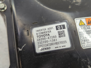 2016-2022 Toyota Prius Hybrid DC Synergy Drive Power Inverter P/N:G9200-47260 Fits Fits 2016 2017 2018 2019 2020 2021 2022 OEM Used Auto Parts