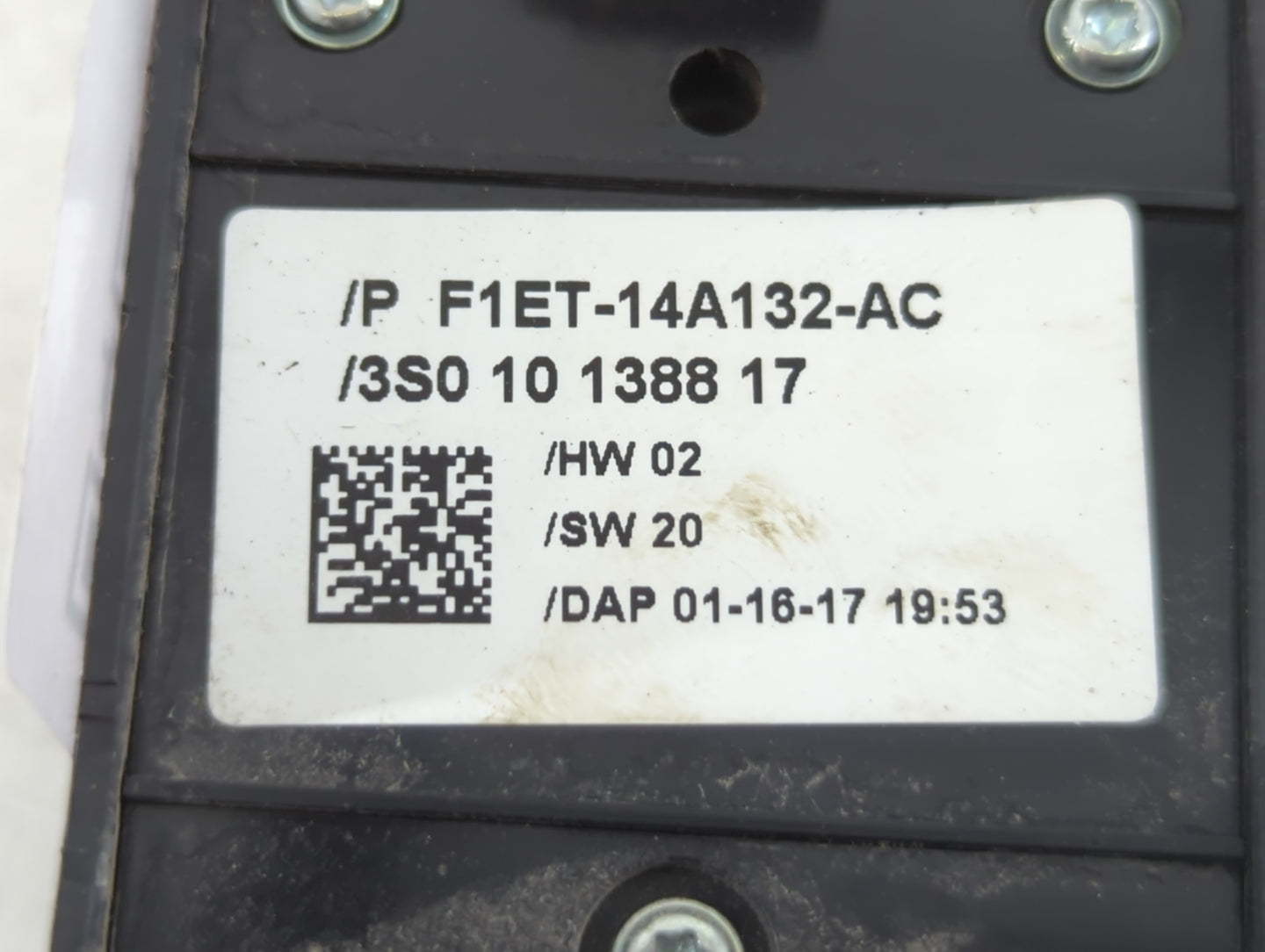 2013-2019 Ford Escape Master Power Window Switch Replacement Driver Side Left P/N:F1ET-14A132-AC Fits OEM Used Auto Parts - Oemusedautoparts1.com