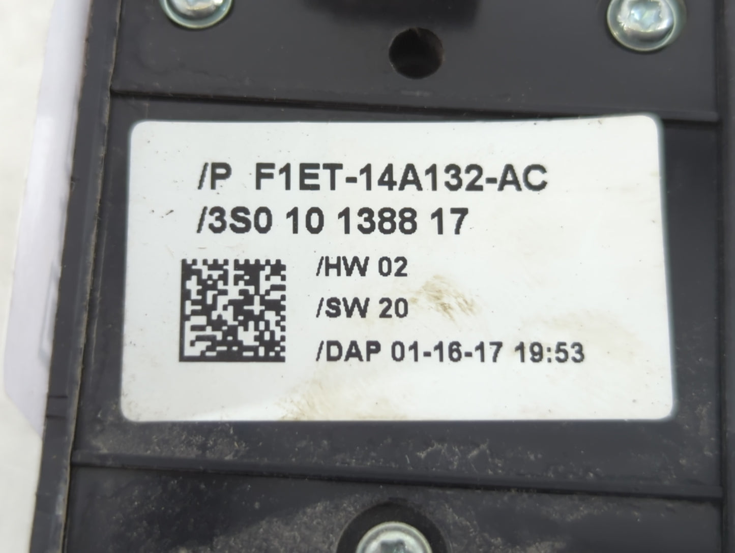 2013-2019 Ford Escape Master Power Window Switch Replacement Driver Side Left P/N:F1ET-14A132-AC Fits OEM Used Auto Parts - Oemusedautoparts1.com