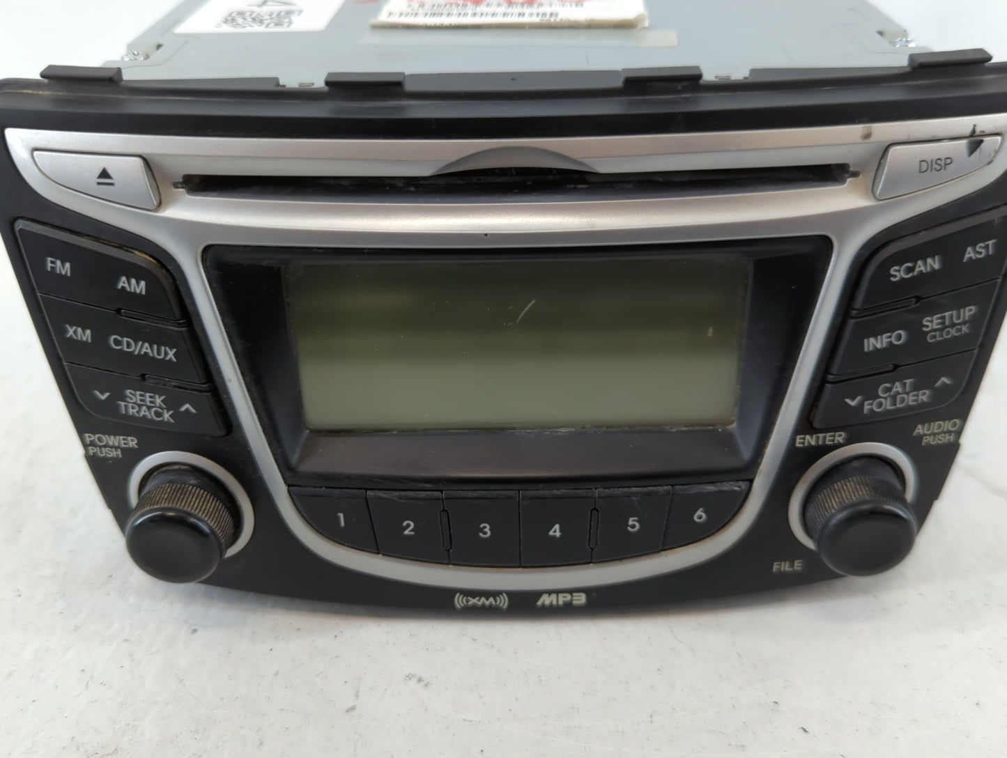 2006 Nissan Altima Radio AM FM Cd Player Receiver Replacement P/N:96170-1R1004X Fits OEM Used Auto Parts - Oemusedautoparts1.com