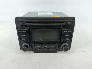 2012-2014 Hyundai Sonata Radio AM FM Cd Player Receiver Replacement P/N:96180-3Q700 Fits Fits 2012 2013 2014 OEM Used Auto Parts