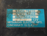 1999-2002 Nissan Quest Car Starter Motor Solenoid OEM P/N:23300 7B010 Fits Fits 1999 2000 2001 2002 OEM Used Auto Parts - Oemusedautoparts1.com