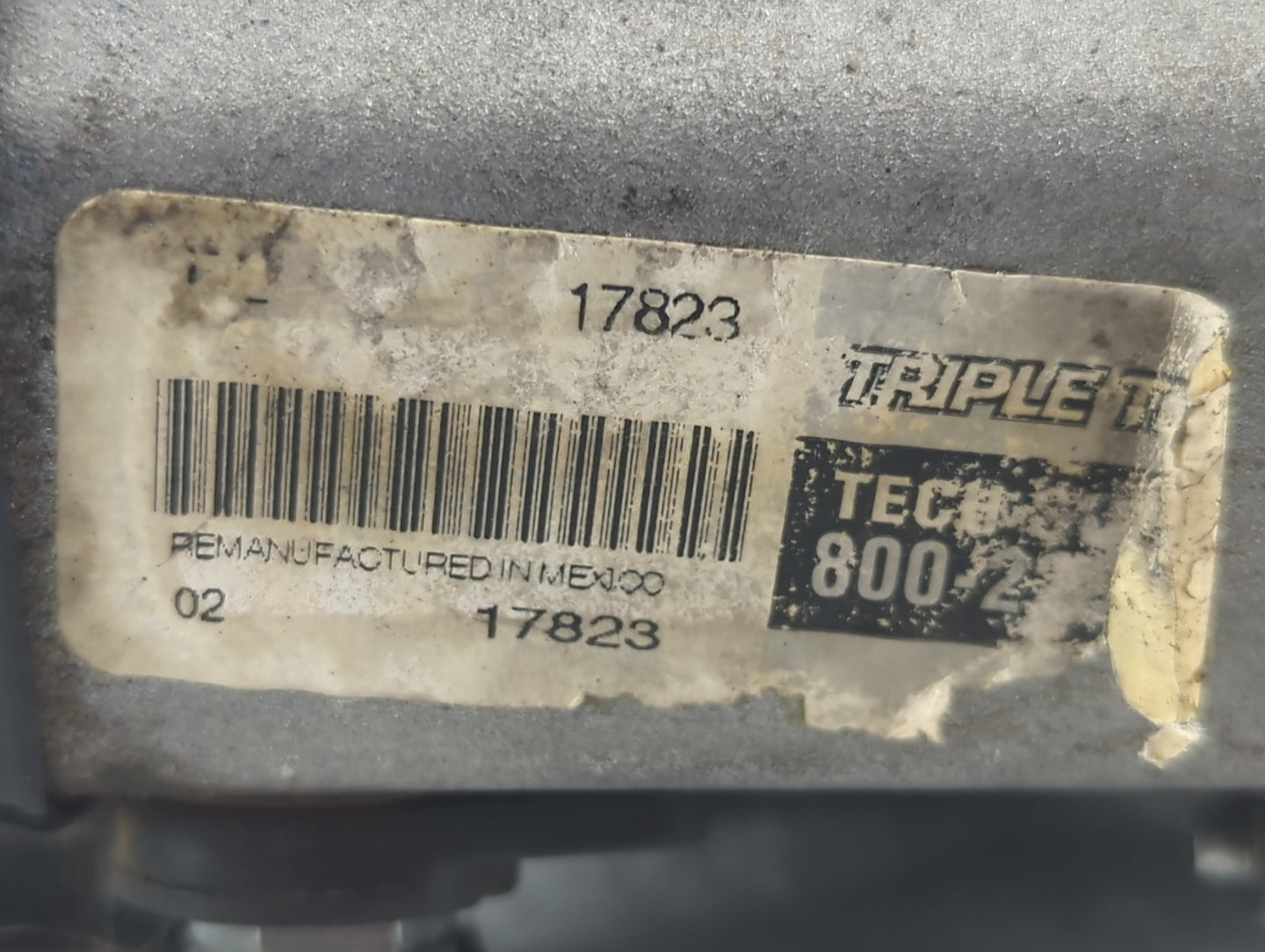 2003-2005 Dodge Ram 1500 Car Starter Motor Solenoid OEM P/N:17823 Fits Fits 2003 2004 2005 OEM Used Auto Parts - Oemusedautoparts1.com